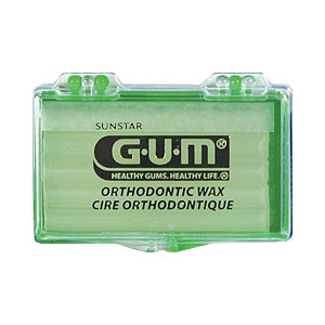 GUM Orthodontic Wax - SKU 723 - Original Unflavored - 24 ct